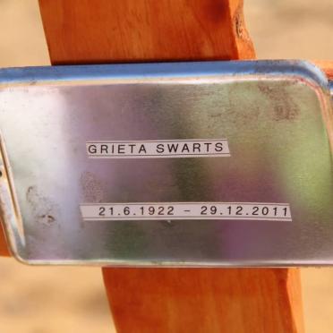 SWARTS Grieta 1922-2011