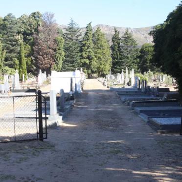 1. Entrance to the cemetery