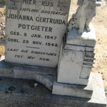 POTGIETER Johanna Gertruida 1947-1948