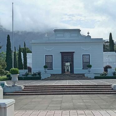 Western Cape, FRANSCHHOEK, Huguenot Museum, Memorial plaque