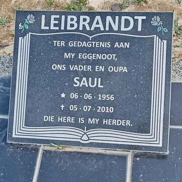 LEIBRANDT Saul 1956-2010