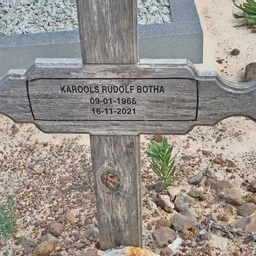 BOTHA Karools Rudolf 1966-2021