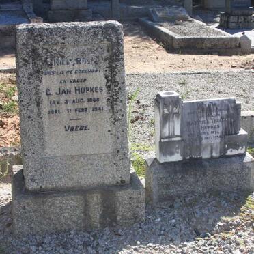 HUPKES G. Jan 1869-1941 &amp; Matthea Theodora 1874-1930