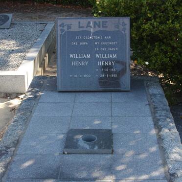 LANE William Henry -1933 :: LANE William Henry 1927-1990 :: LANE M.M. nee BASSON 1926-1999