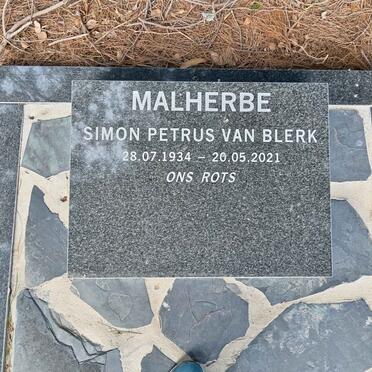 MALHERBE Simon Petrus van Blerk 1934-2021