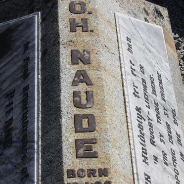 NAUDE P.O.H. 1895-1933 