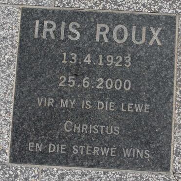ROUX Iris 1923-2000