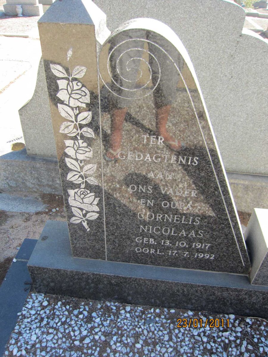 SWART Cornelis Nicolaas 1917-1992