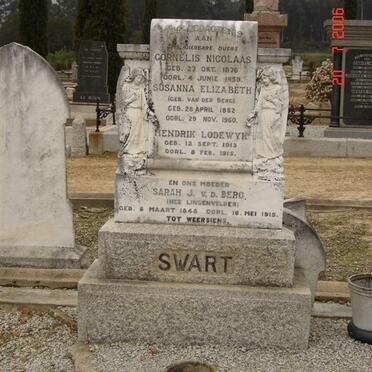 SWART :: LINGENVELDER :: VAN DEN BERG