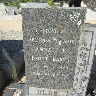 VLOK Anna E.F. 1888-1979