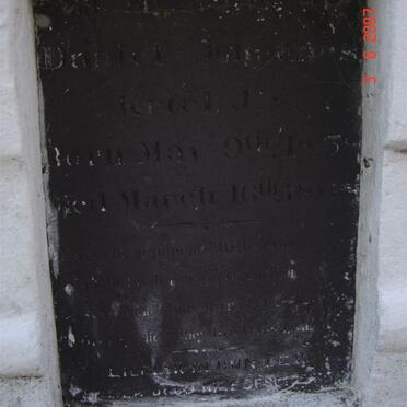 KRIEL Daniel Johannes 1858-186?