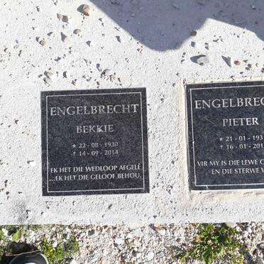 ENGELBRECHT Pieter 1931-2017 :: ENGELBRECHT Bekkie 1930-2014