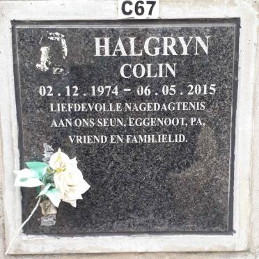 HALGRYN Colin 1974-2015