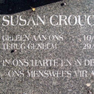 CROUCAMP Susan 1952-2009