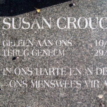 CROUCAMP Susan 1952-2009