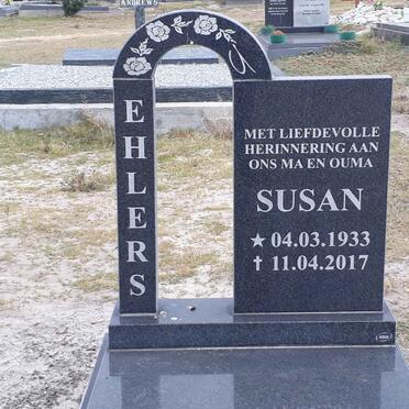 EHLERS Susan 1933-2017