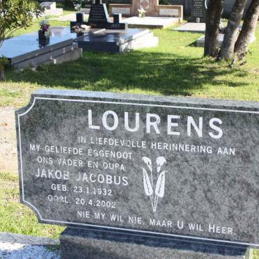 LOURENS Jakob Jacobus 1932-2002