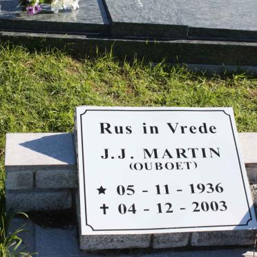 MARTIN J.J. 1936-2003