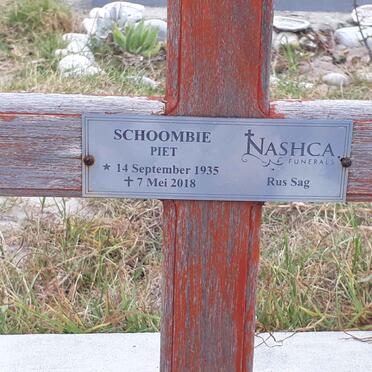 SCHOOMBIE Piet 1935-2018