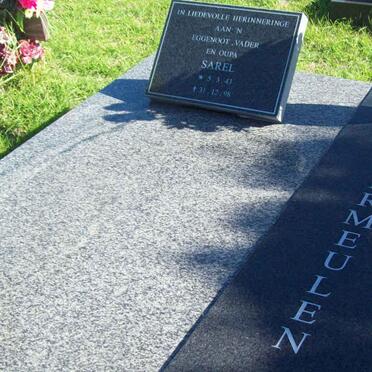 VERMEULEN Sarel 1943-1998