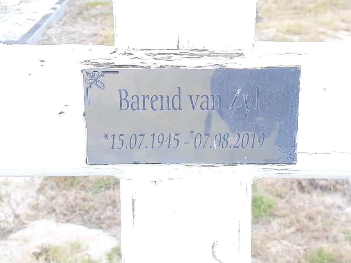 ZYL Barend, van 1945-2019