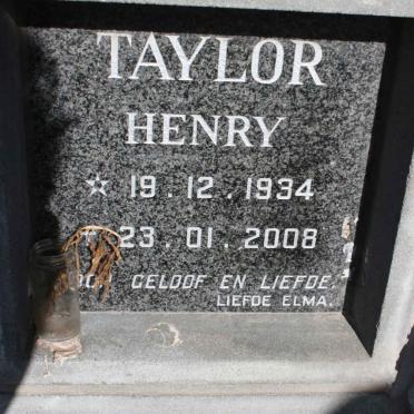 TAYLOR Henry 1934-2008