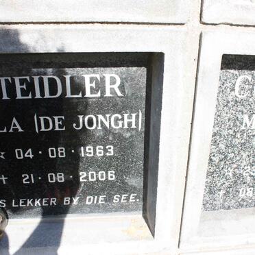 STEIDLER Tilla nee DE JONGH 1963-2006