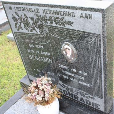 CONRADIE Benjamin 1956-1998