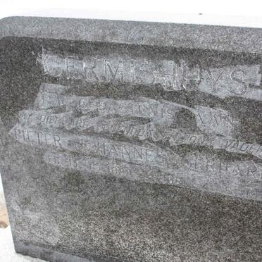 GERMISHUYS Pieter Johannes Gerhardus 1888-1972 