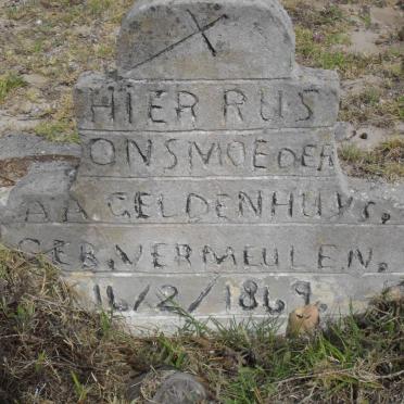 GELDENHUYS A.A. nee VERMEULEN 1869-