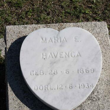 HAVENGA Maria E. 1869-1934