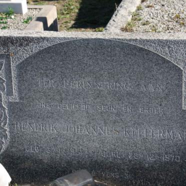 KELLERMAN Hendrik Johannes 1951-1970