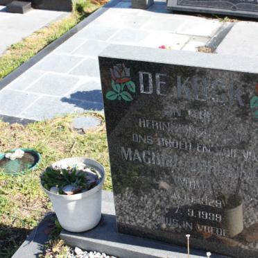 KOCK Machill ?, de 1929-1999