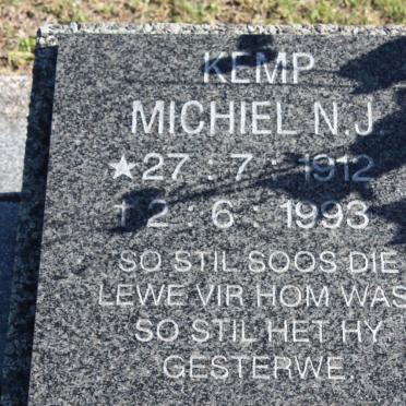 KEMP Michiel N.J. 1912-1993