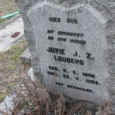 LOURENS Jurie J.Z. 1898-1964