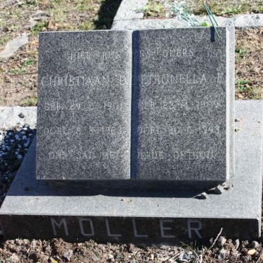 MOLLER Christiaan D. 1901-1963 &amp; Petronella 1909-1993
