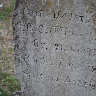 OTTO M.C. 1898-1935