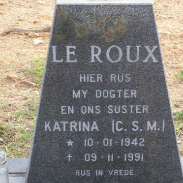 ROUX C.S.M., le 1942-1991