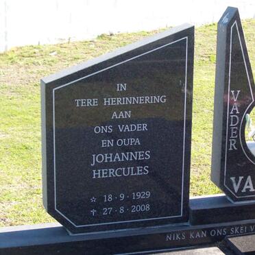 ZYL Johannes Hercules, van 1920-2008