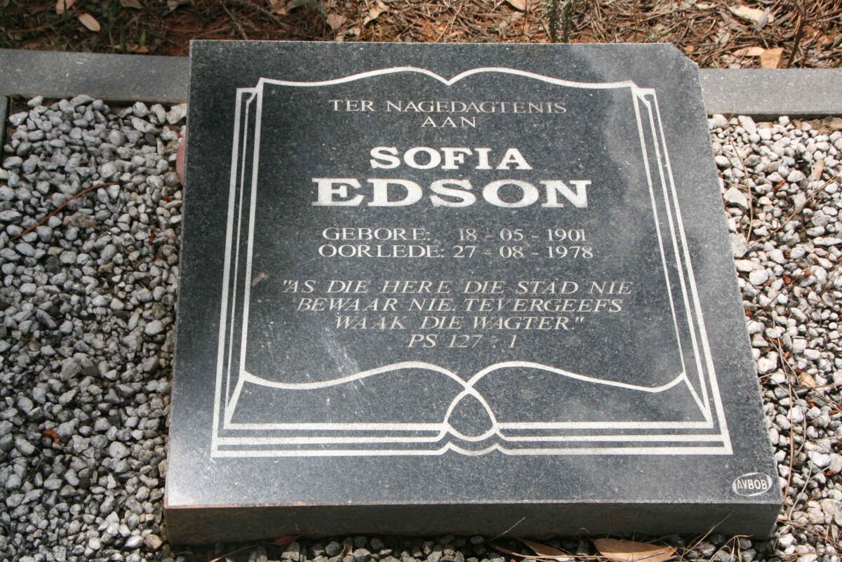 EDSON Sofia 1901-1978