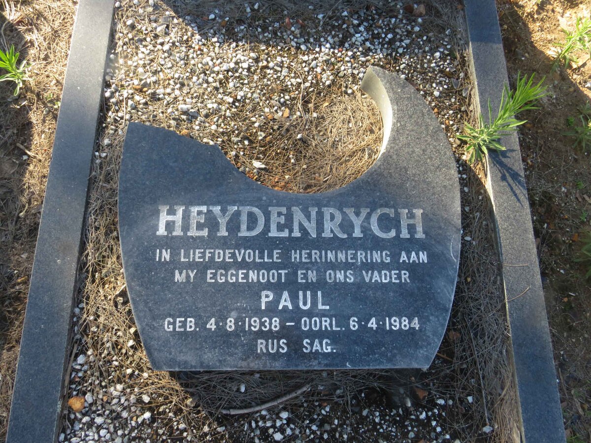 HEYDENRYCH Paul 1938-1984