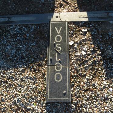 VOSLOO Dennis Adams 1951-2015 _1