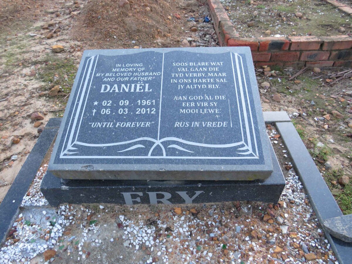 FRY Daniel 1961-2012