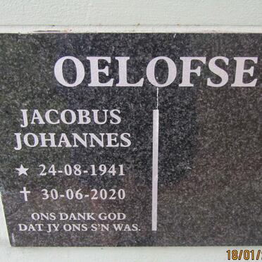 OELOFSE Jacobus Johannes 1941-2020