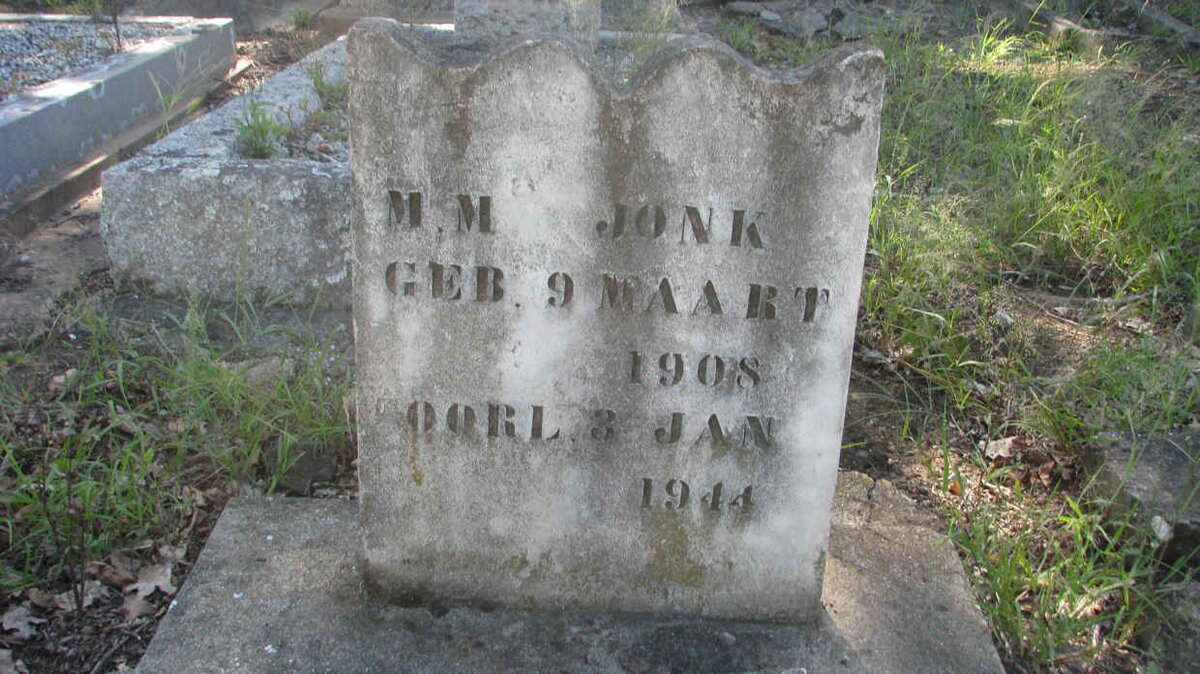 JONK M.M. 1908-1944