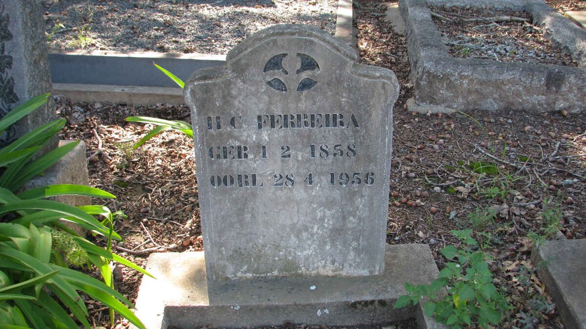 FERREIRA H.C. 1858-1956