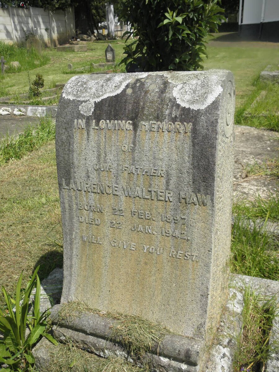 HAW Laurence Walter 1897-1942