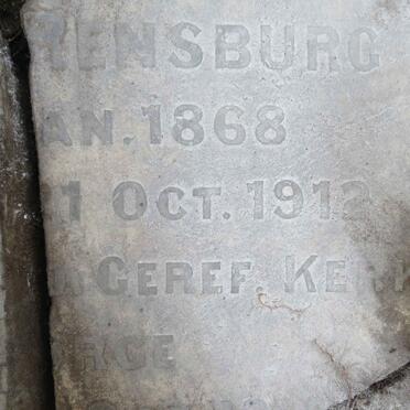 RENSBURG I.M.J., J.v. 1868-1912