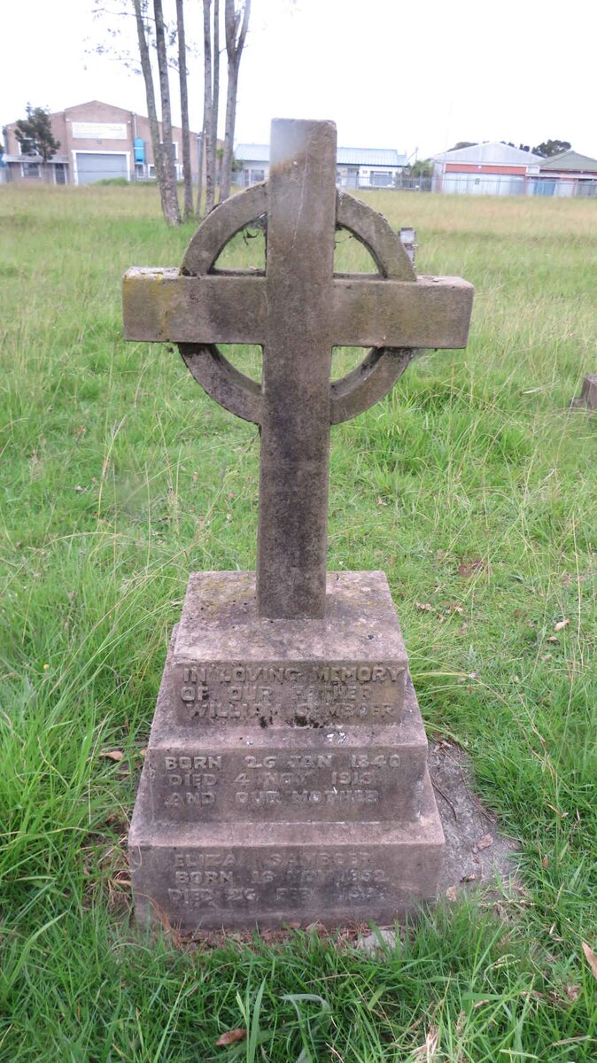 SAMBOER William 1840-1913 &amp; Eliza 1852-1934