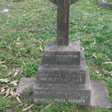 VOLKWYN Peter I. -1910 